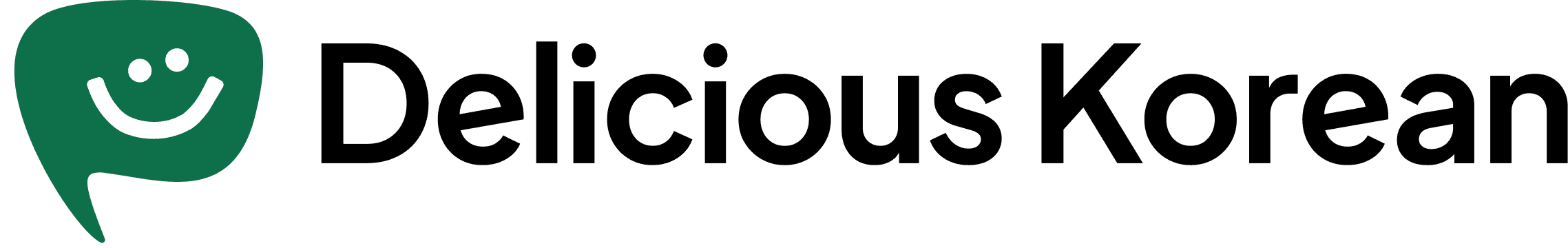 Delicious Korean Logo (Desktop)